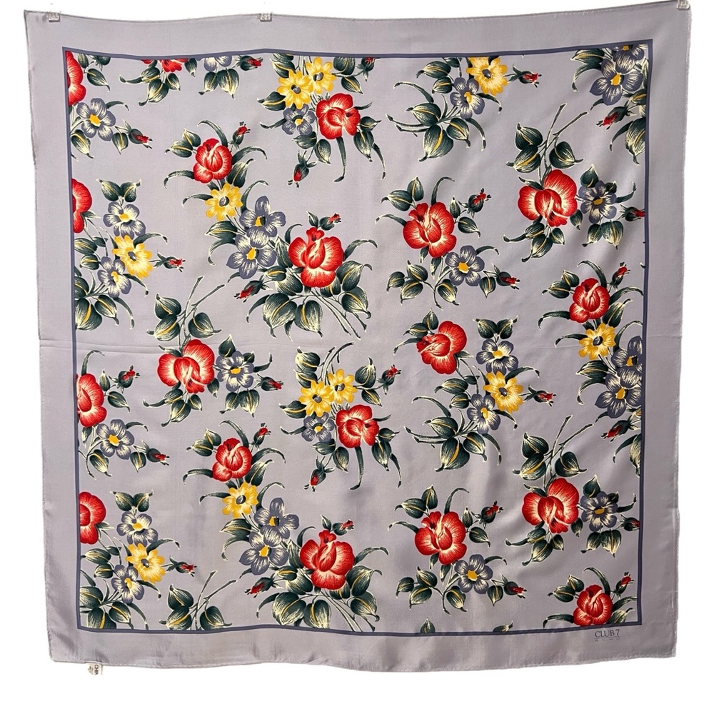 Vintage Echo - Promix Fabric Japan Scarf 31 x 31 inches